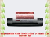 Brother DSMobile DS700D Sheetfed Scanner - 24-bit Color - 8-bit Grayscale - USB