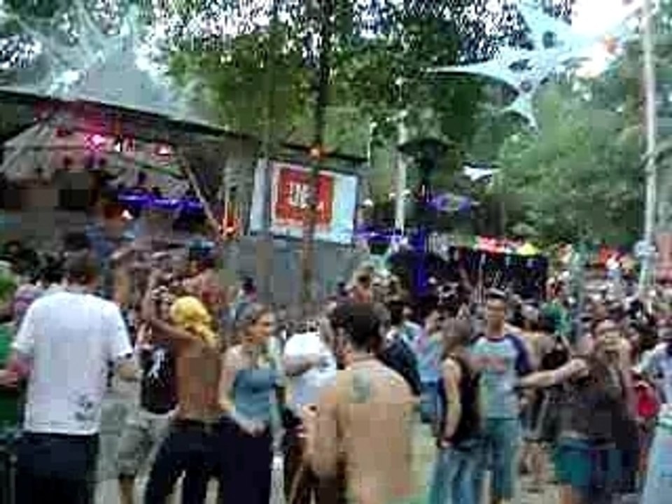 Half Moon Party, Ko Phangan, Thailande