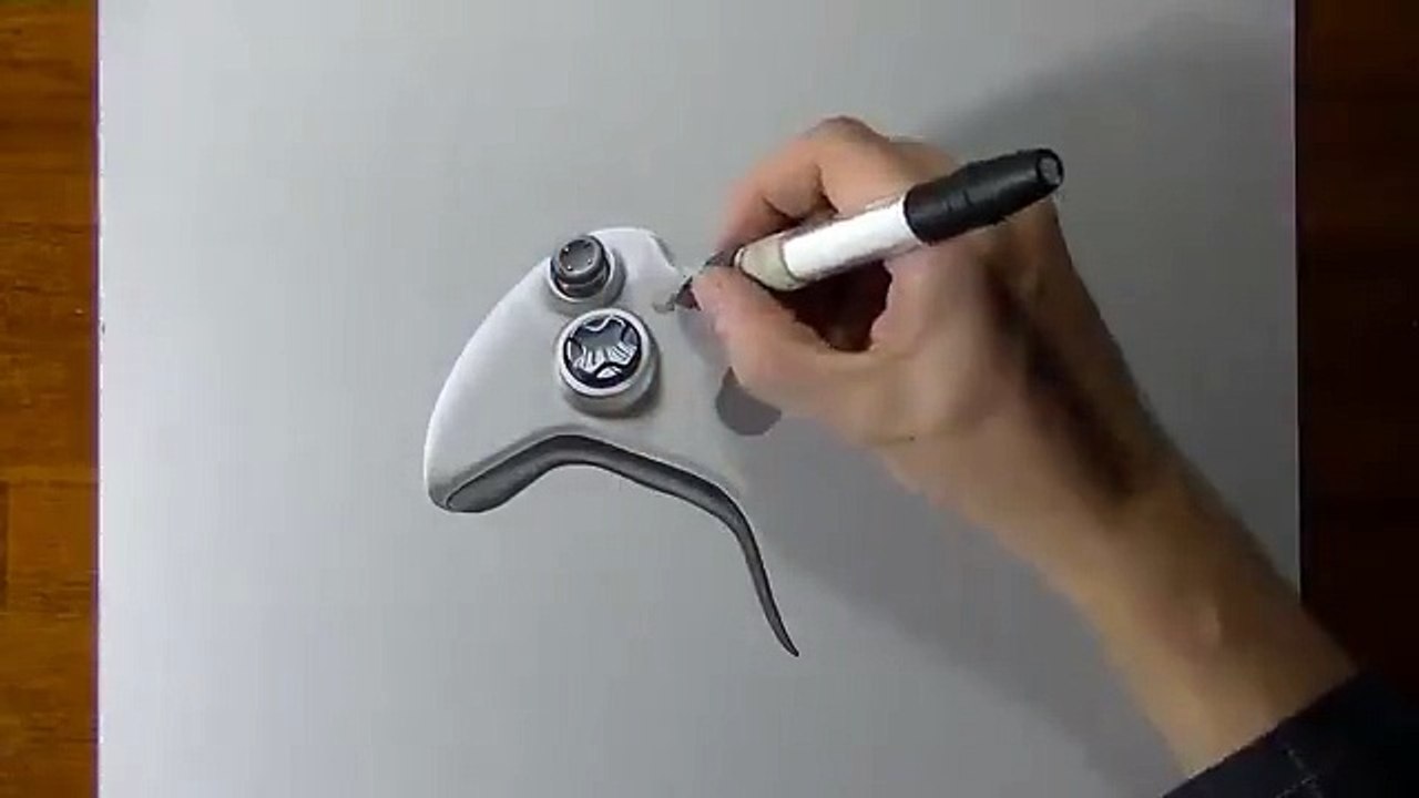 Amazing Talent An Artist Made Xbox Controller | Fast Running Video
