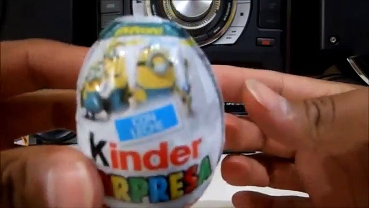 Los Minions - Kinder Sorpresa - Cajita Con 12 Piezas