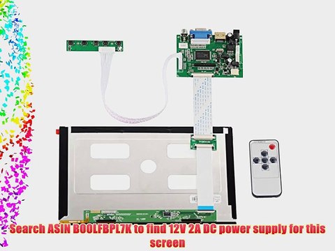 Tontec? 10 Inches High Resolution 1280x800 Raspberry Pi Screen Display LCD TFT Monitor EJ101IA-01G