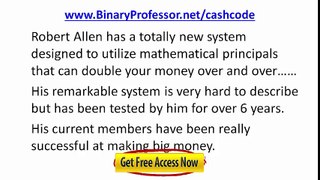 The Cash Code Software Review Is Robert Allens Cash Code A Scam