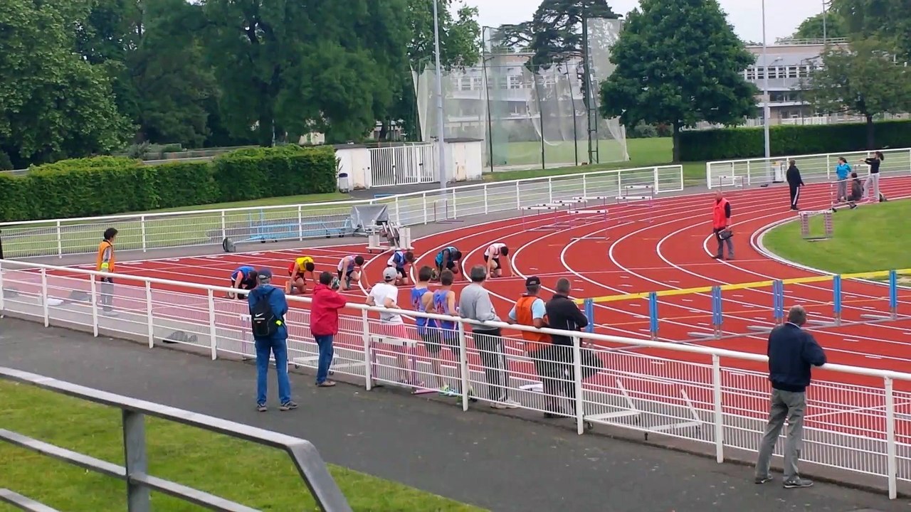 100m Haies Max Léandre EAPC 2015