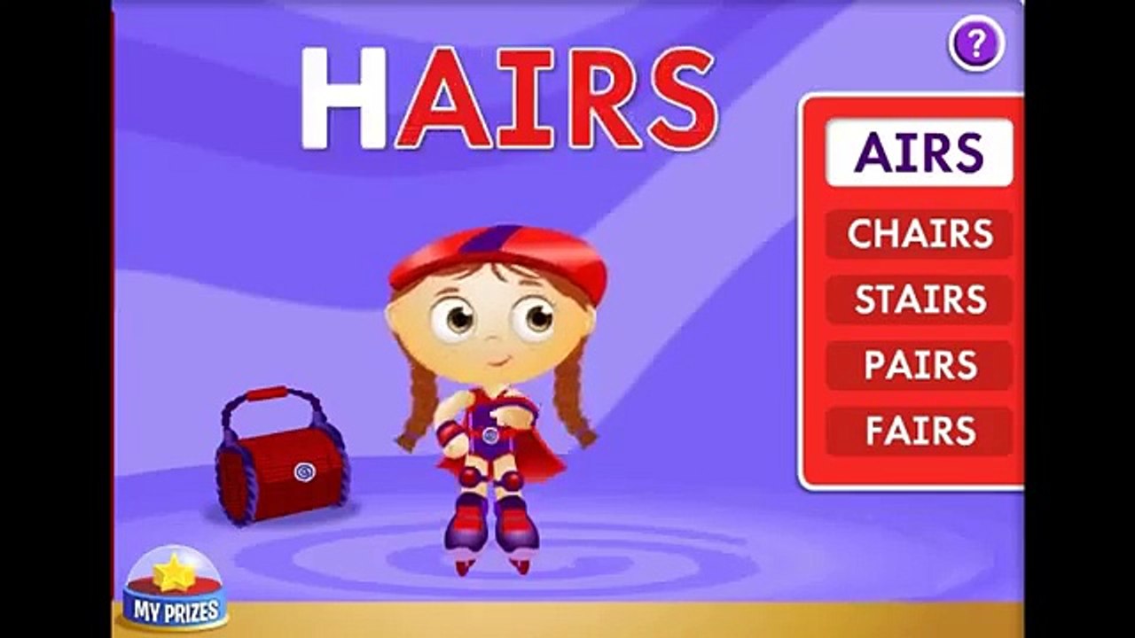 Super Why Full Games for Kids - Rhyming with Wonder Red - Super Why