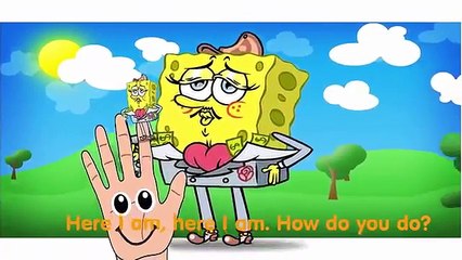 Spongebob Squarepants Finger Family Disney Frozen Cartoon Animation Nursery Rhymes