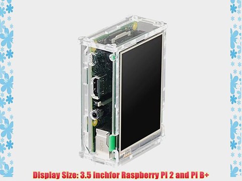 Tontec? 3.5 Inches Touch Screen for Raspberry Pi Display Monitor 480x320 LCD Touchscreen Kit
