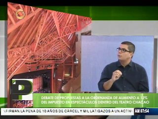 Discutirán reforma de la ordenanza de espectáculos en Chacao