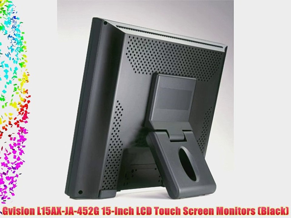 Gvision L15AX-JA-452G 15-Inch LCD Touch Screen Monitors (Black)