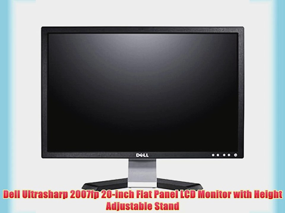 Dell Ultrasharp 2007fp 20-inch Flat Panel LCD Monitor with Height Adjustable Stand