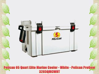 Pelican 65 Quart Elite Marine Cooler - White - Pelican ProGear 3265QMCWHT