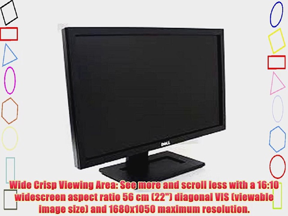 Dell Ultrasharp E2210HC 22-inch Widescreen Flat Panel Monitor B-Grade