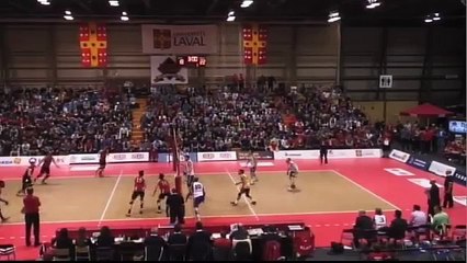 DEMI-FINALE 2 championnat volleyball masculin de SIC: Laval vs Brandon