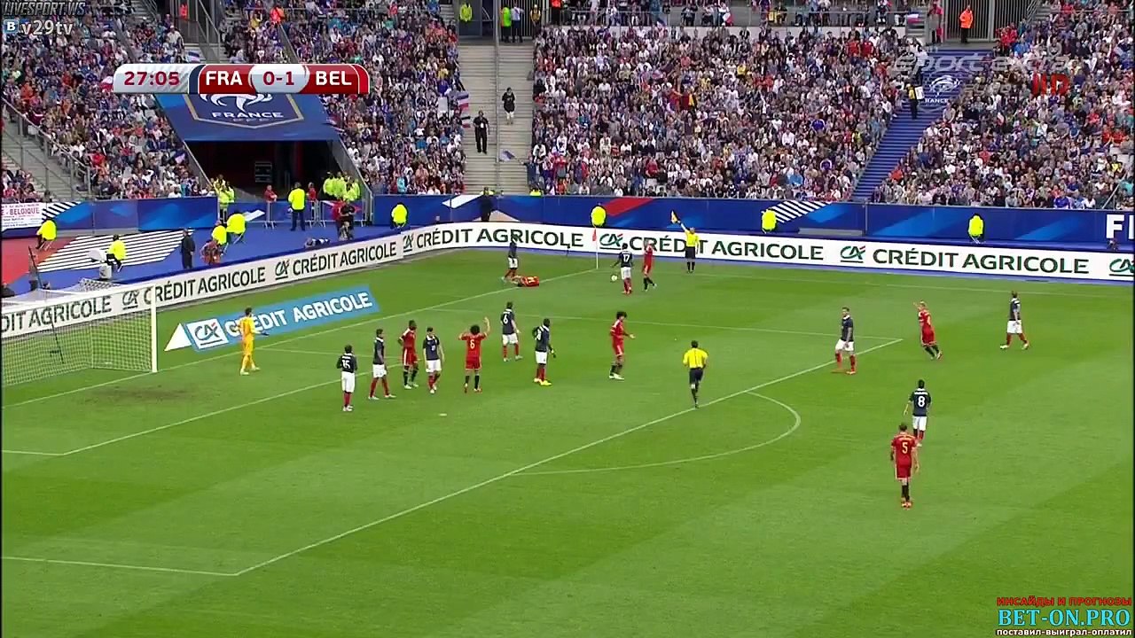 French Defender Benoit Tremoulinas Escapes Red Card After Horror Tackle On Dries Mertens