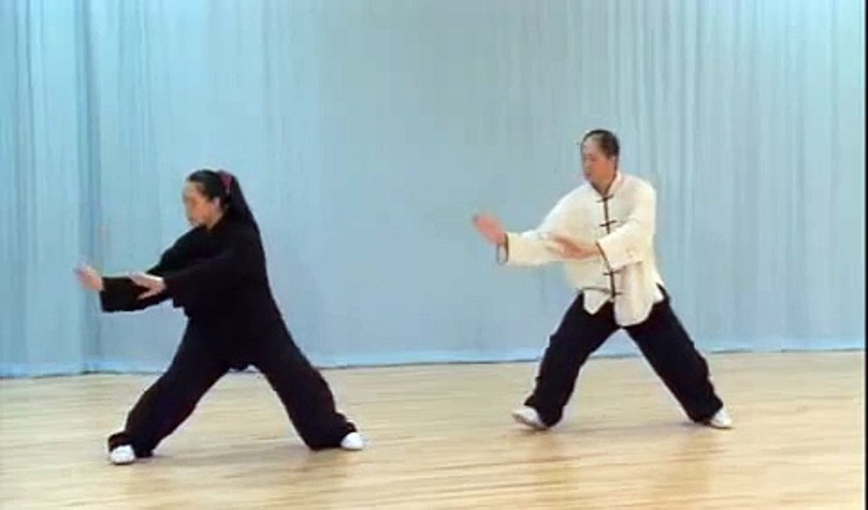 YMAA Taiji Applications (Yang taijiquan) tai chi fighting!