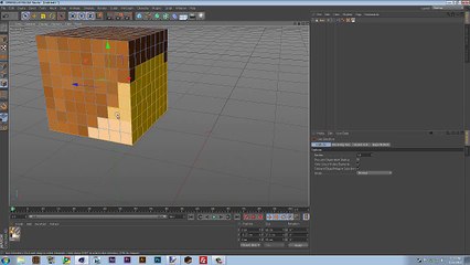Minecraft Extruded Hair Tutorial [Cinema 4D]