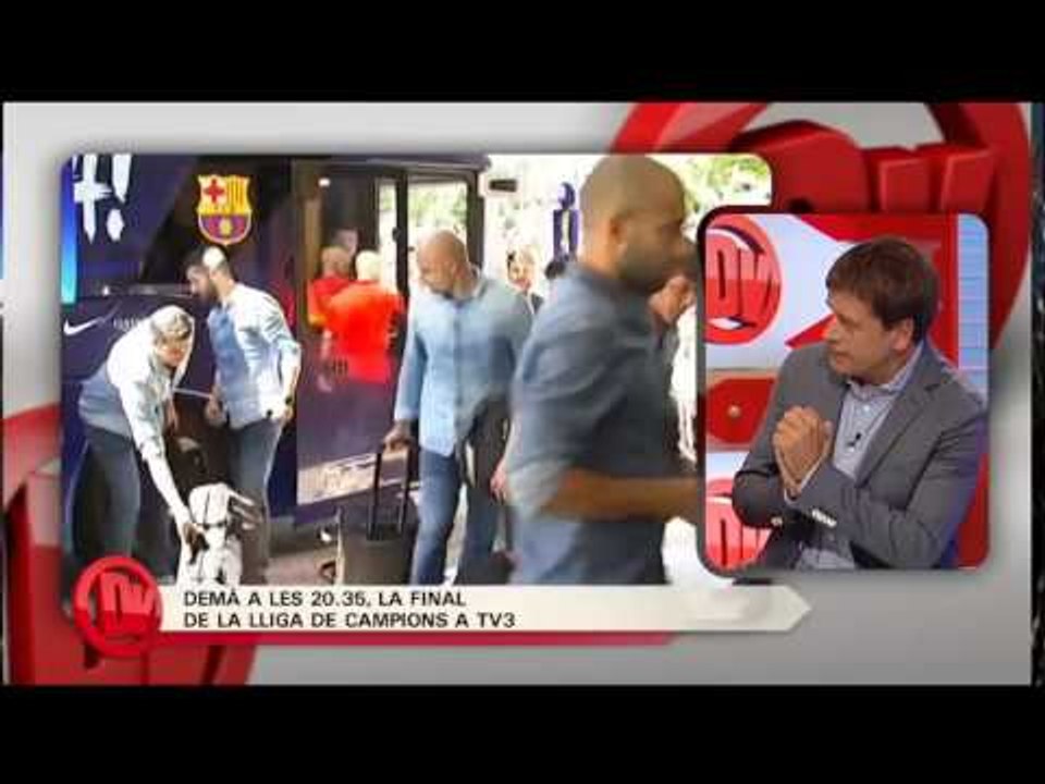 TV3 - Divendres - Tertúlia esportiva final Lliga de Campions 05/06/15