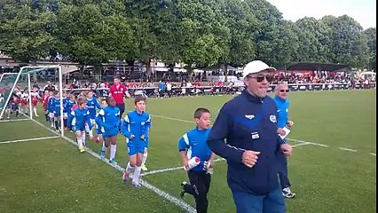 PARADE DES U9 DANS LE CADRE DE L'EURO POUSSINS
