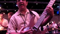 Freescale touch sensors on a guitar