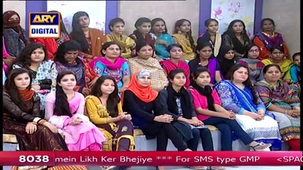 Good Morning Pakistan With Nida Yasir on ARY Digital Part 1 - 8th June 2015