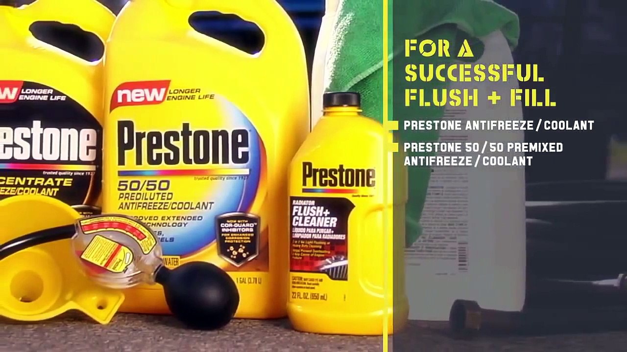 Prestone Radiator Flush and Cleaner AS105Y video Dailymotion