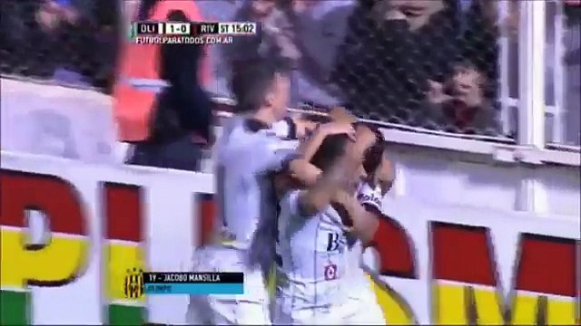 Olimpo 1-1 River Plate ~ [Primera Division] - 07.06.2015 - Todos los goles & Resumen