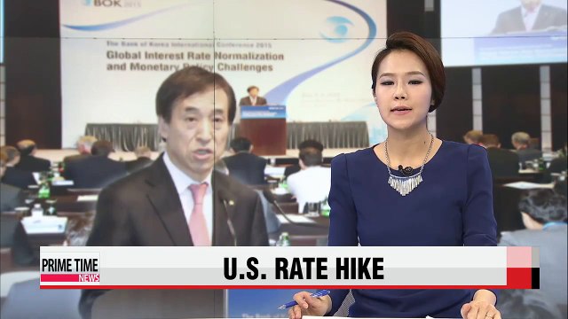 U.S. rate hike will shock Korea's financial system: BOK chief