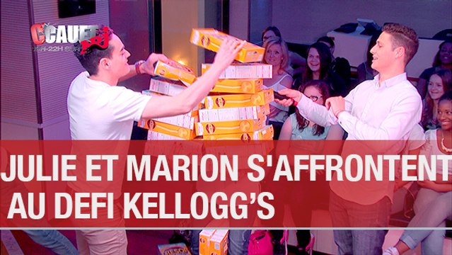 Julie et Marion s'affrontent au défi Kellogg's - C'Cauet sur NRJ