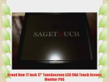 Brand New 17 Inch 17 Touchscreen LCD VGA Touch Screen Monitor POS