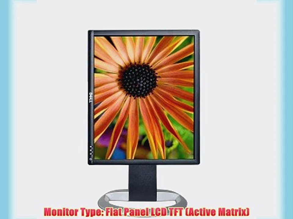 Dell UltraSharp 1907FPVT 19-Inch DVI VGA 1280x1024 LCD TFT Flat Panel Monitor