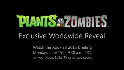 Plants vs Zombies : Garden Warfare - E3 2015 Trailer