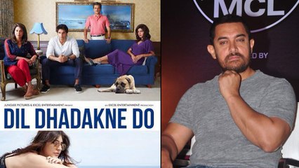 Aamir Khan Reacts on playing a Dog in Dil Dhadakne Do