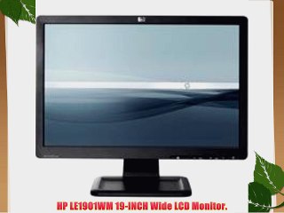 HP LE1901WM 19-INCH Wide LCD Monitor.