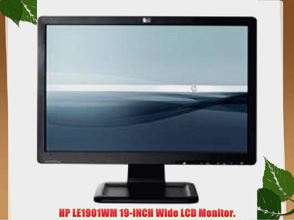 HP LE1901WM 19-INCH Wide LCD Monitor.
