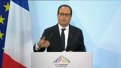 Dette grecque : "Je pense que c'est l'intérêt de la Grèce d'aller plus vite", estime Hollande