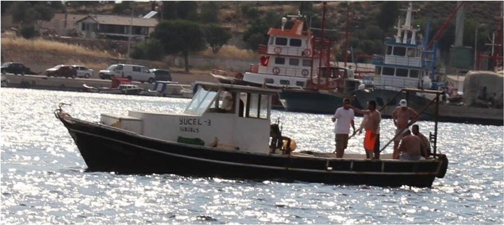 Amatör balıkçılar ölümden döndü