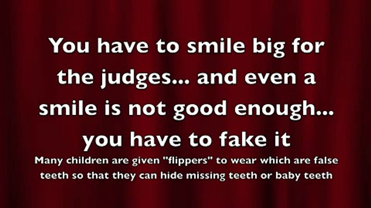 Life Size Dolls - Child beauty pageants as a form of child exploitation