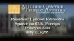 Lyndon Johnson - Speech on Foreign Policy in Asia