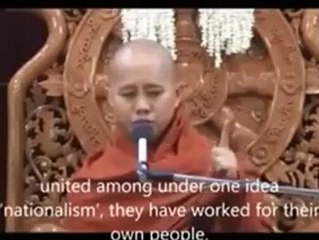 An Evil Man Pidato Biksu -Myanmar Burma Muslim Killer - A Man Behind The Seen