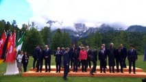 Leaders gather for 'family photo' ahead of G7 summit
