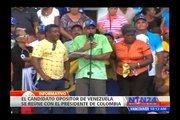 Capriles se reúne con Santos en Bogotá para fortalecer relaciones diplomáticas