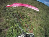 Paragliding: West Shek-O, Hong Kong - launch and landing