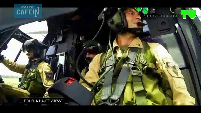 La course folle entre la Porsche 911 et deux hélicoptères de l'armée