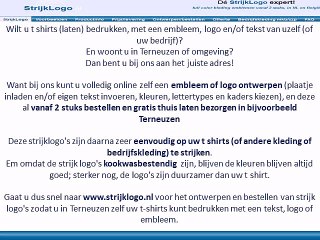 tshirts bedrukken Terneuzen
