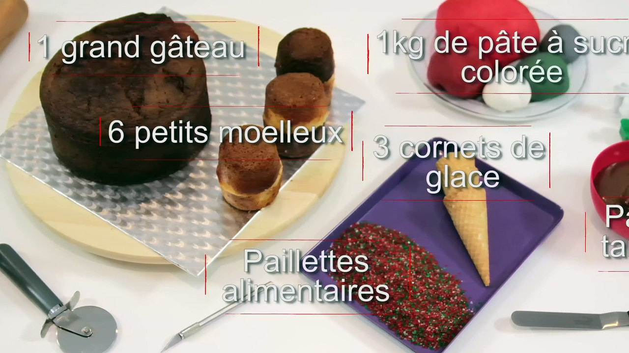 Cuisine : Faire un gâteau en forme de château fort