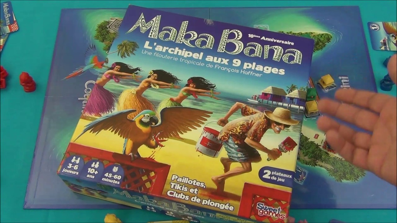 Vidéorègle #407: "Maka Bana" les règles du jeu de société