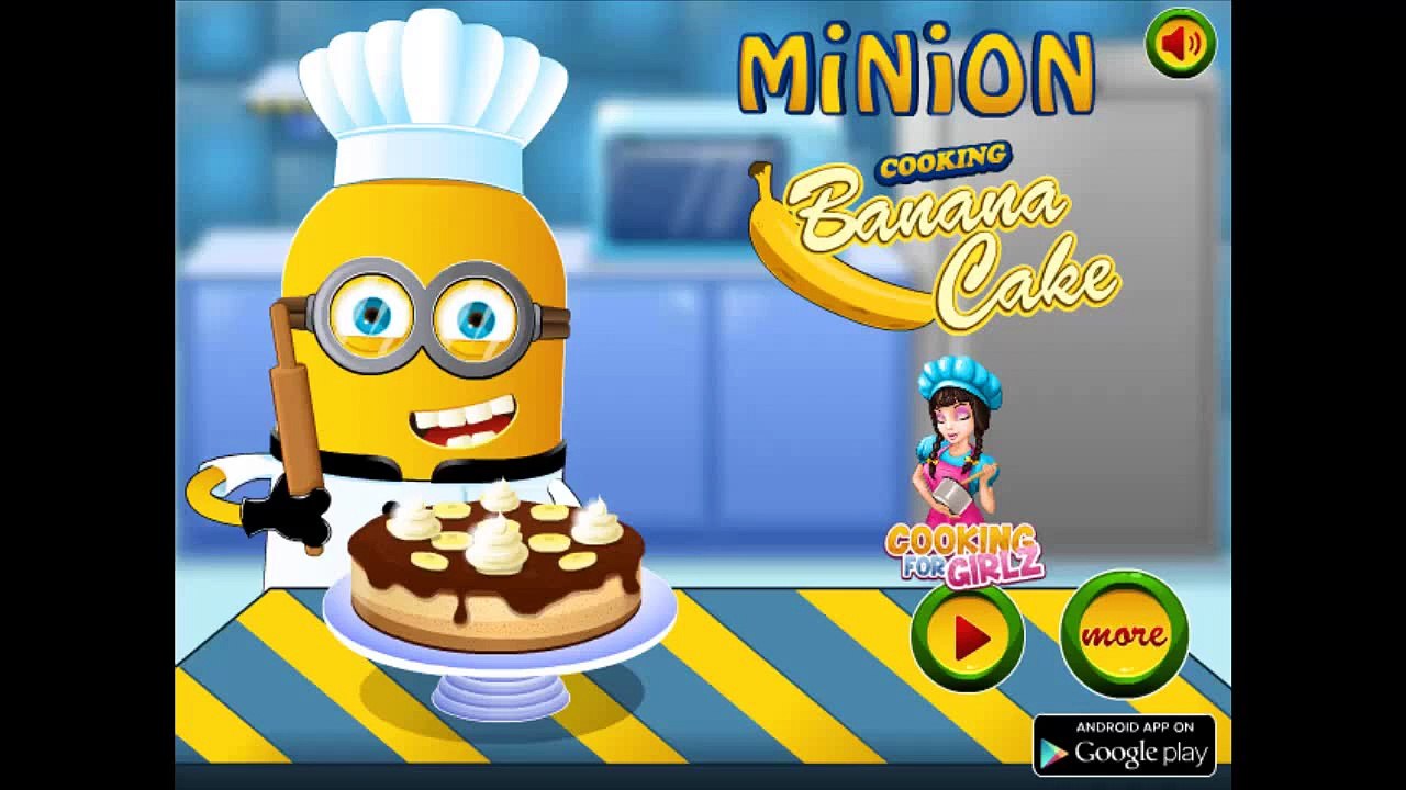 Minion Cooking Banana Cake - video Dailymotion