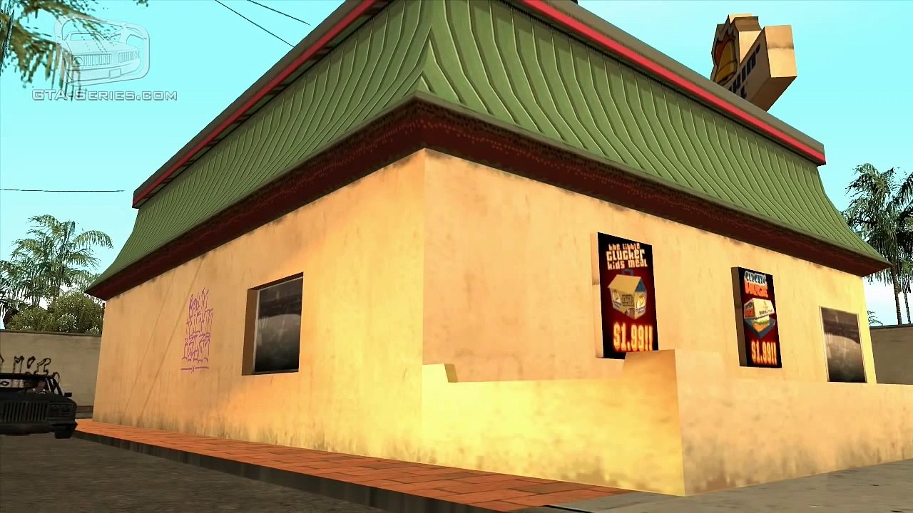 GTA San Andreas - Walkthrough - Mission #5 - Drive-thru (HD)