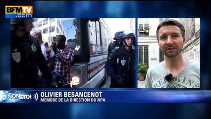 "La répression ne règlera rien", Besancenot sur l'évacuation des migrants