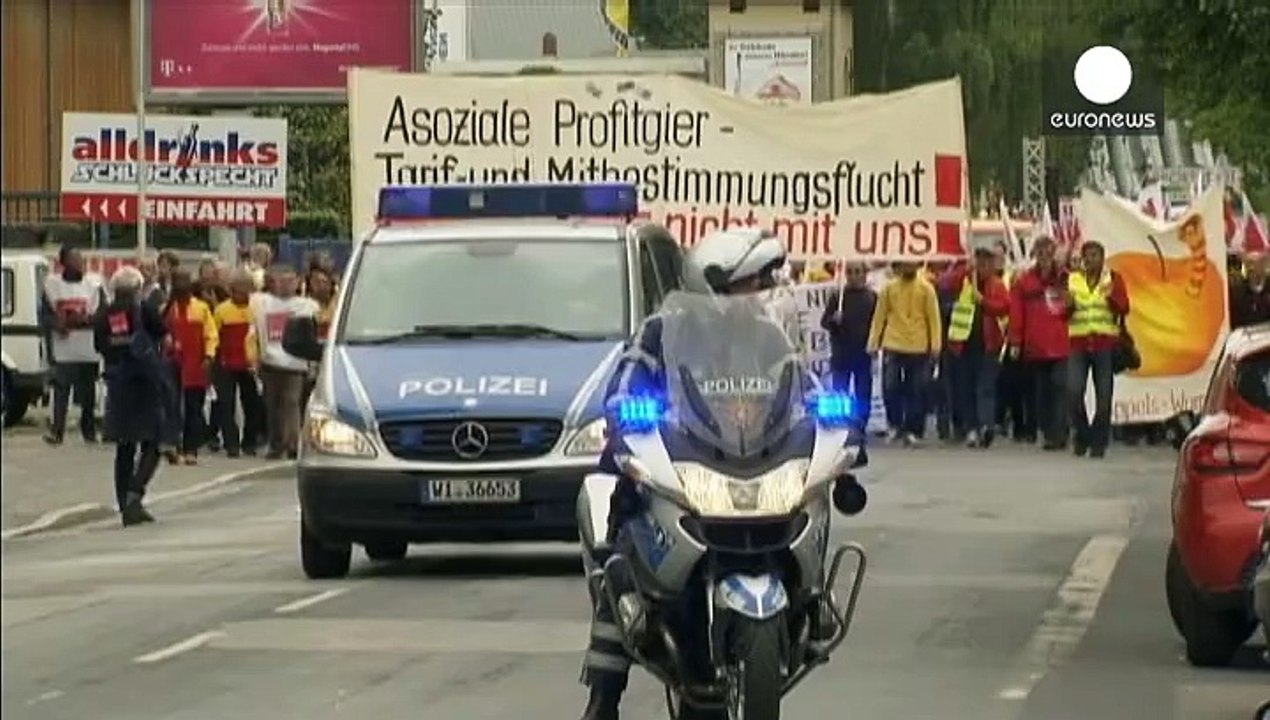 Streik bei der Post in Deutschland