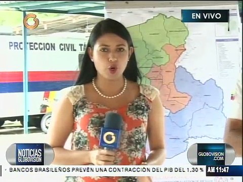 PC Táchira: 4.500 familias en riesgo ante precipitaciones